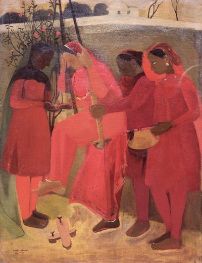 The Swing, 1940 by Amrita Sher Gill